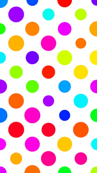 Rainbow big polka dots wallpaper hd background Rainbow big polka dots wallpaper hd background