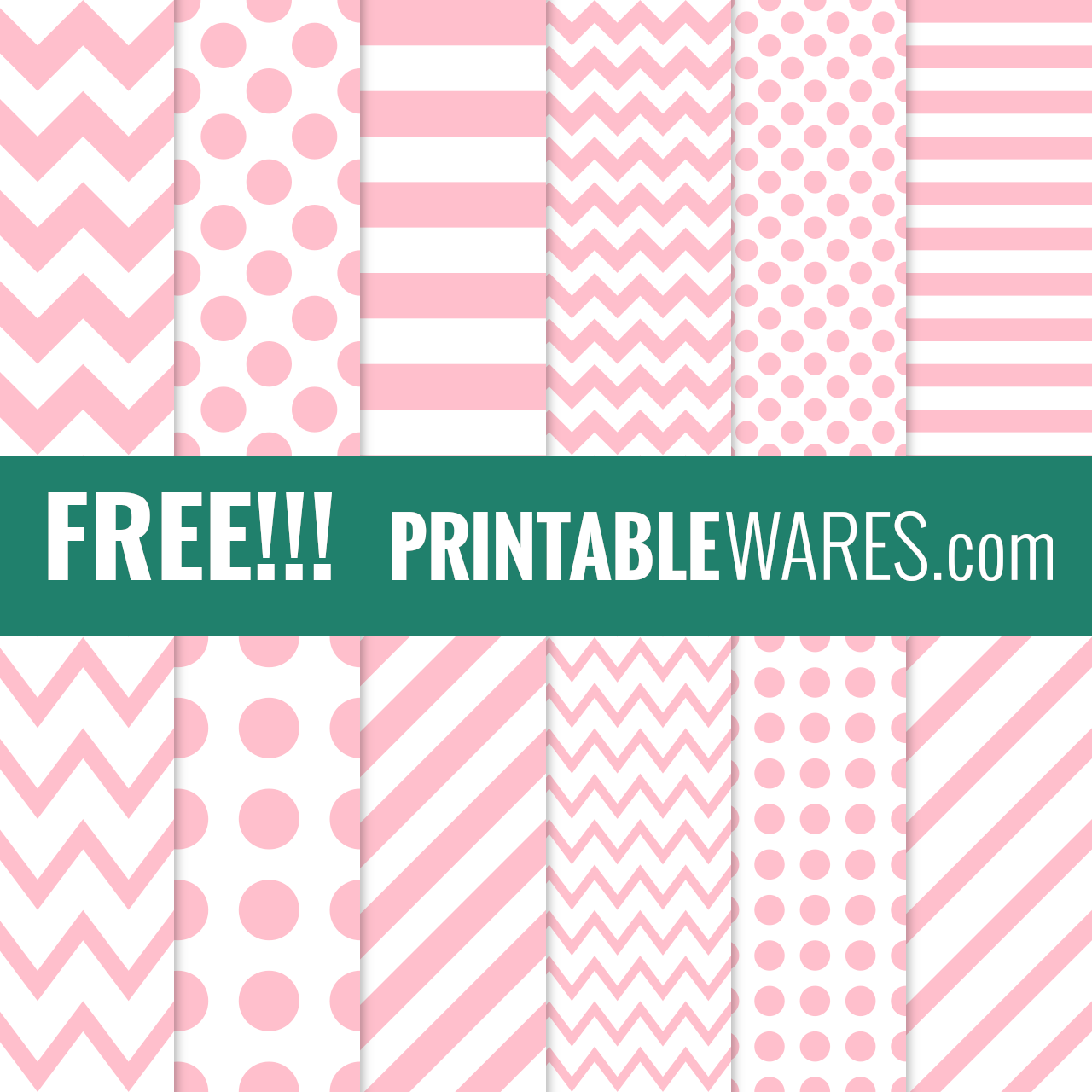 Free Printable Pink Scrapbook Papers