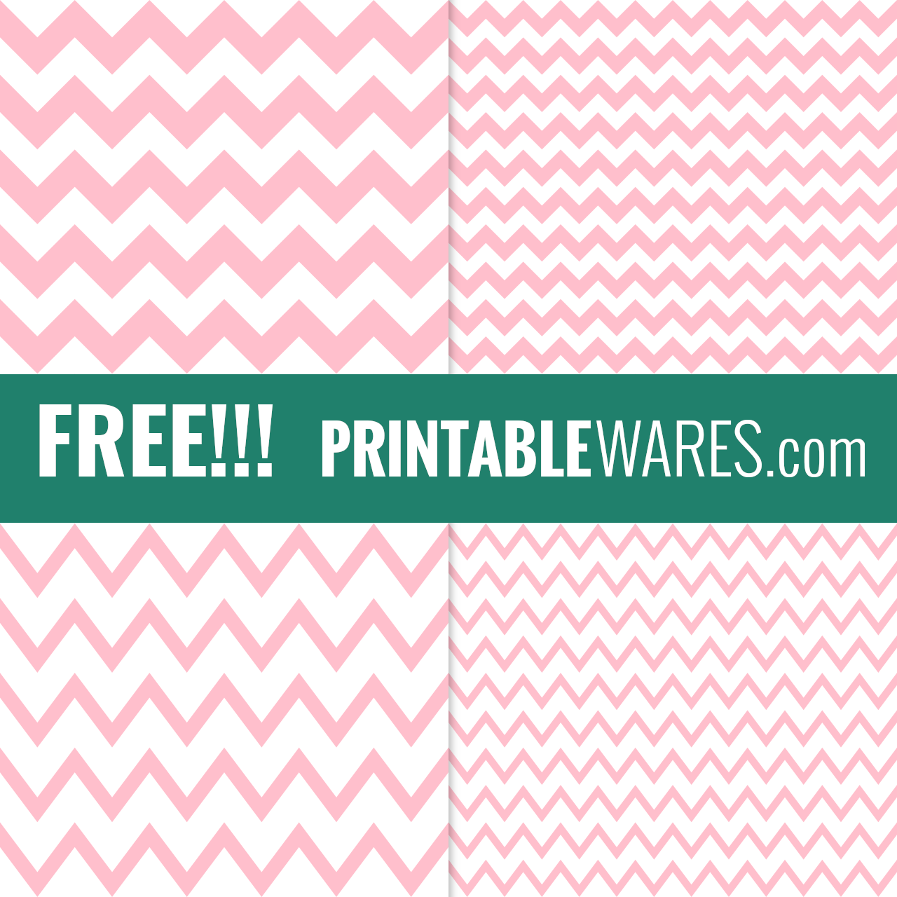 Printable Design Papers in Pastel Pink